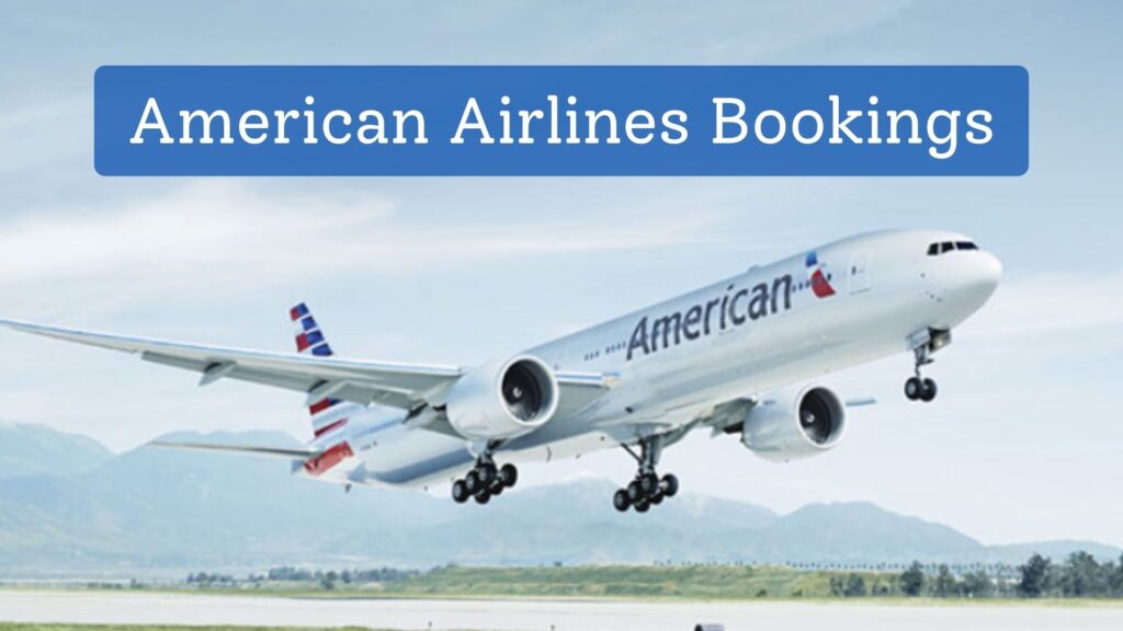 American Airlines bookings